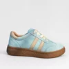 Pantofi casual sport Piele Naturala Turcoaz Lumi picture - 2