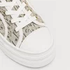 Pantofi casual sport textil imprimeu Bej Cloud picture - 3