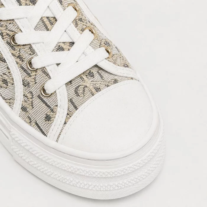 Pantofi casual sport textil imprimeu Bej Cloud picture - 3