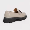 Pantofi casual tip loafer Piele Naturala naplac Bej Alexis picture - 4