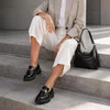 Pantofi casual tip loafer Piele Naturala naplac Negri Alexis picture - 3