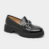 Pantofi casual tip loafer Piele Naturala naplac Negri Alexis picture - 6
