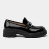 Pantofi casual tip loafer Piele Naturala naplac Negri Alexis picture - 2