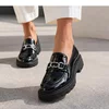 Pantofi casual tip loafer Piele Naturala naplac Negri Alexis picture - 7
