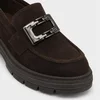 Pantofi casual tip loafer Piele Naturala velur Maro Charlotte picture - 4
