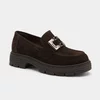 Pantofi casual tip loafer Piele Naturala velur Maro Charlotte picture - 3