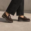 Pantofi casual tip loafer Piele Naturala velur Maro Charlotte picture - 1
