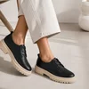 Pantofi dama casual Piele Naturala Negri Carla picture - 1