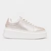 Pantofi dama casual Piele Naturala Roz sidefat Ciki picture - 1