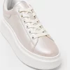 Pantofi dama casual Piele Naturala Roz sidefat Ciki picture - 4
