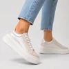 Pantofi dama casual Piele Naturala Roz sidefat Ciki picture - 2