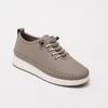 Pantofi dama casual Piele Naturala Taupe Anca picture - 4