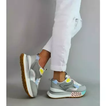 Pantofi dama casual Sheila gri