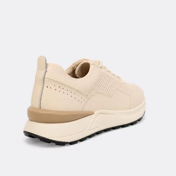 Pantofi dama casuals port Piele Naturala Bej Moka picture - 6