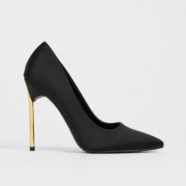 Pantofi dama eleganti stiletto satin Negri Valerie