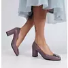 Pantofi dama Piele Naturala mov Ariana