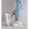 Pantofi dama sport Rodos Alb cu Lila