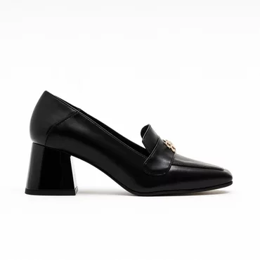 Pantofi de dama Piele Naturala Negri Moni