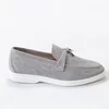 Pantofi loafer Piele Naturala Easy Grey picture - 3
