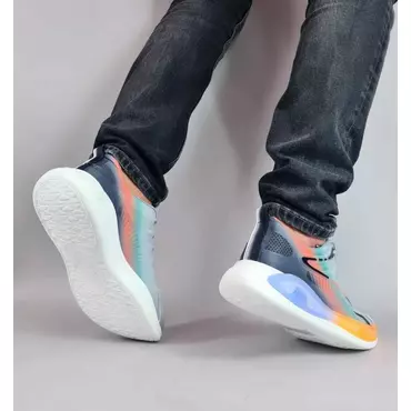 Pantofi sport barbati multicolori cu siret Clay