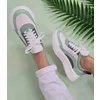 Pantofi sport dama piele naturala verde Sia