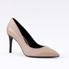 Pantofi stiletto Piele Naturala Bej Aylin picture - 4