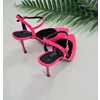 Pantofi stiletto Piele Naturala pink Salma