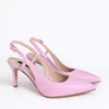 Pantofi stiletto Piele Naturala roz Sandy picture - 4
