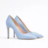 Pantofi stiletto Piele Naturala Trend Blue picture - 3