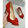 Pantofi Stiletto Trend Red Lady