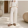 Papuci dama Piele Naturala Taupe cu talpa platforma Trek picture - 5
