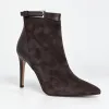 Botine dama elegante toc stiletto Piele Naturala Maro Noelle picture - 3