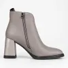 Botine dama Piele Naturala Grej Treviso picture - 5