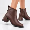 Botine dama Piele Naturala maro Barletta picture - 2