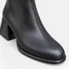 Botine dama Piele Naturala Negre Olbia picture - 3