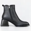 Botine dama Piele Naturala Negre Olbia picture - 4