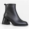 Botine dama Piele Naturala Negre Olbia picture - 5
