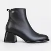 Botine dama Piele Naturala Negre Olbia picture - 1