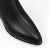 Botine dama Piele Naturala Negre Treviso picture - 3
