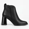 Botine dama Piele Naturala Negre Treviso picture - 4