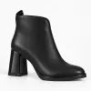 Botine dama Piele Naturala Negre Treviso picture - 5