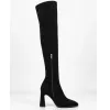 Cizme damă elegante Negre stretch Nerissa picture - 3