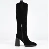 Cizme dama Piele Naturala Negre cu talpa platforma Amaryllis picture - 4