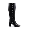 Cizme Piele Naturala neagra Como picture - 1