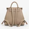 Geanta dama din Piele Naturala Bej tip rucsac Avery picture - 3