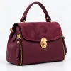 Geanta dama din Piele Naturala Bordo Sara picture - 2