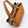 Geanta dama din Piele Naturala Camel Simo picture - 3