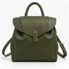 Geanta dama din Piele Naturala Kaki tip rucsac Avery picture - 1
