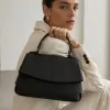 Geanta dama din Piele Naturala Neagra Paola picture - 2