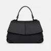 Geanta dama din Piele Naturala Neagra Paola picture - 1